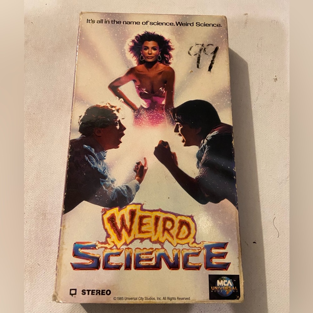 Weird Science 1985 VHS